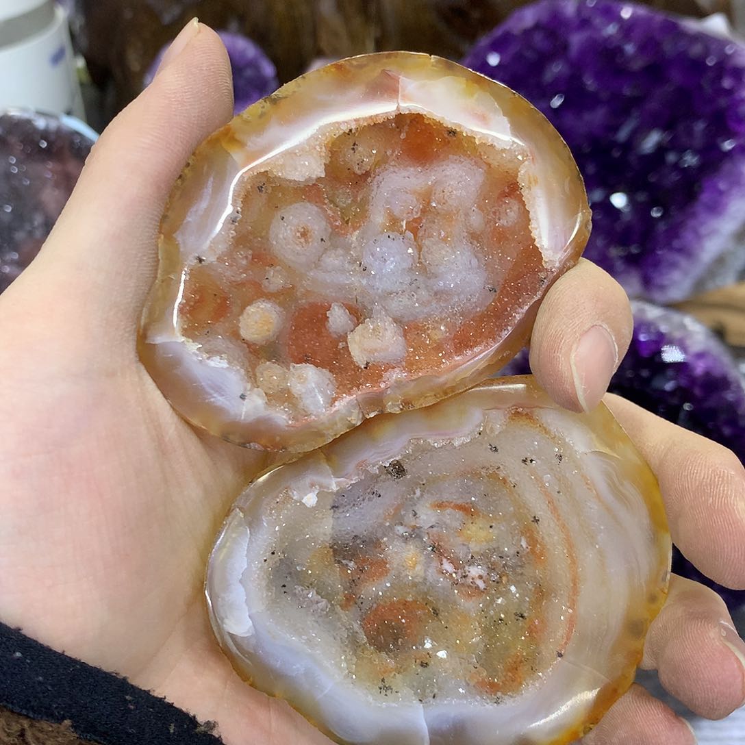 紫晶珠宝半成品未镶嵌631