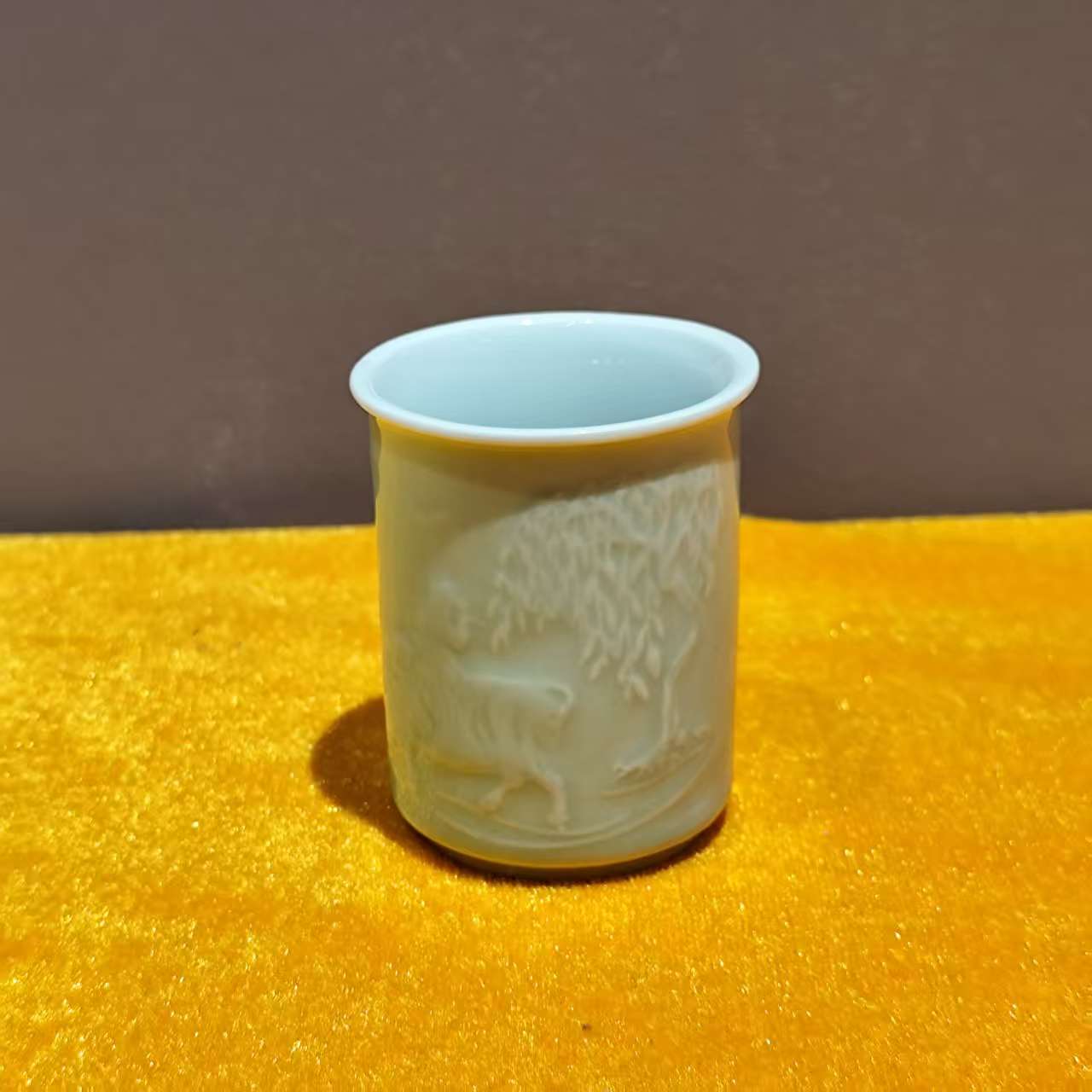 景德镇陶瓷影青瓷茶杯