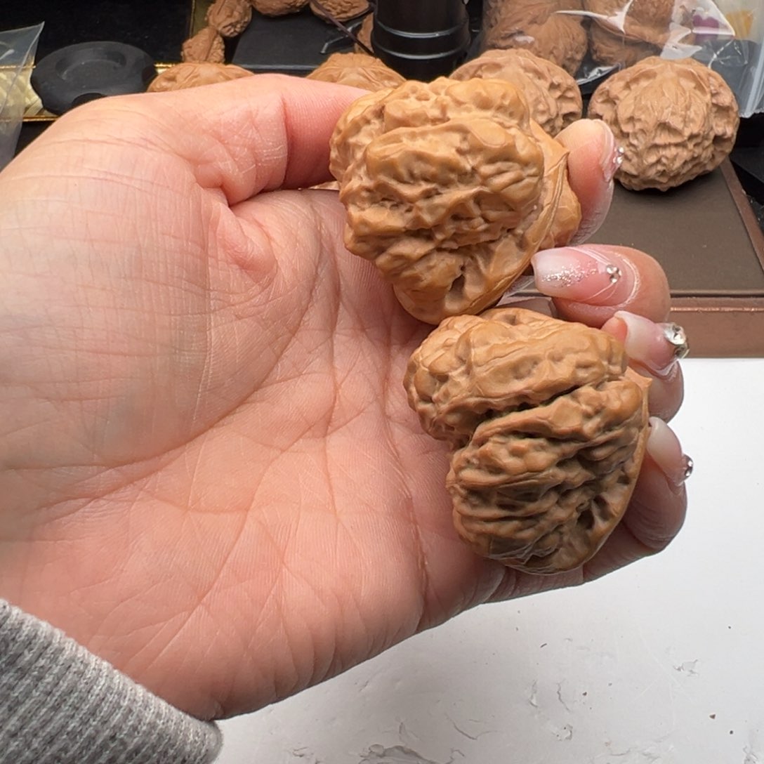 文玩核桃把件蛤蟆43