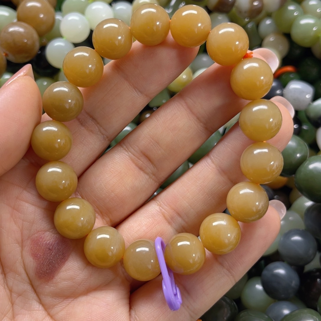 手串未镶嵌和田玉