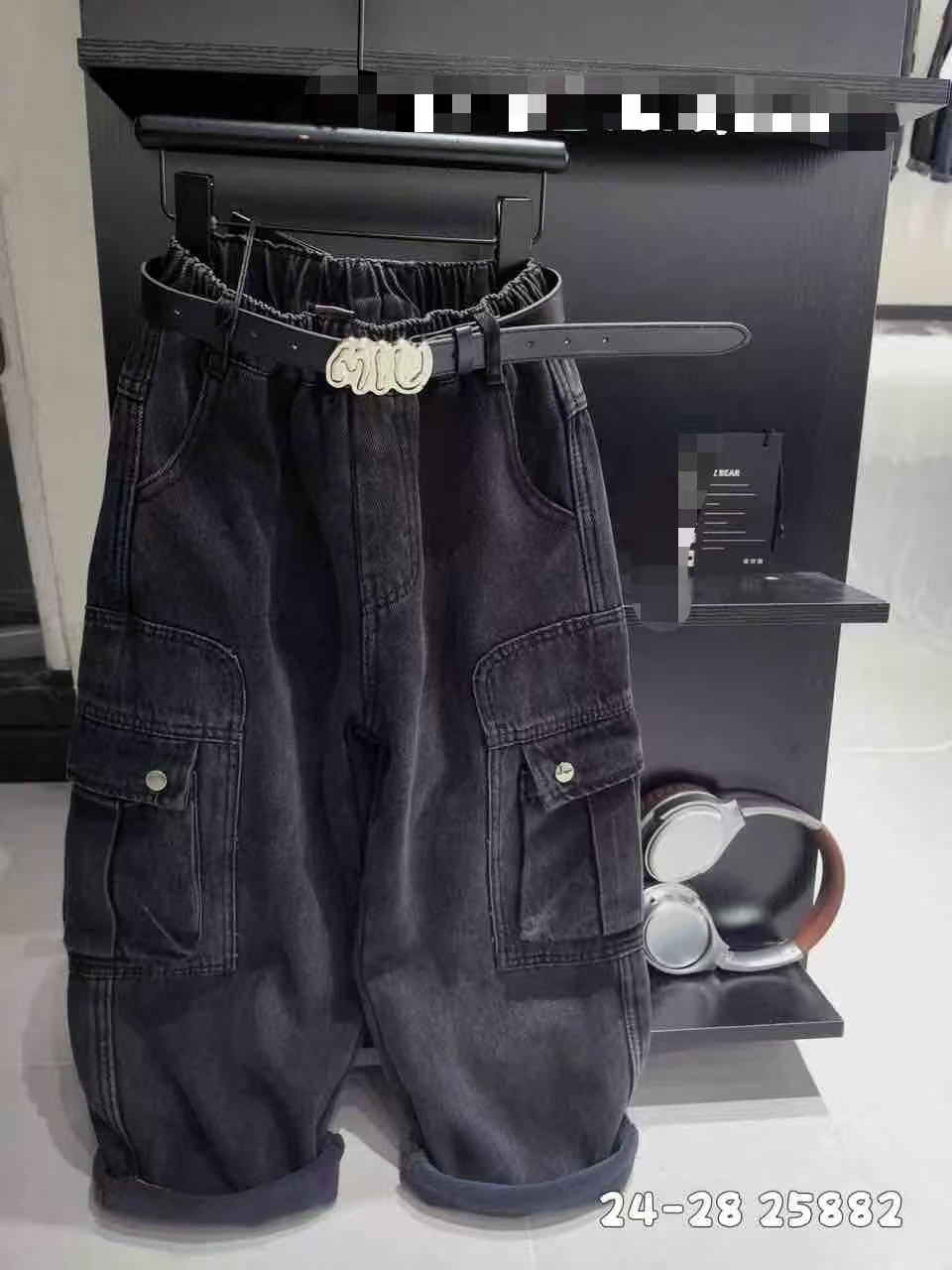 直播专用中童大童小童牛仔裤上衣