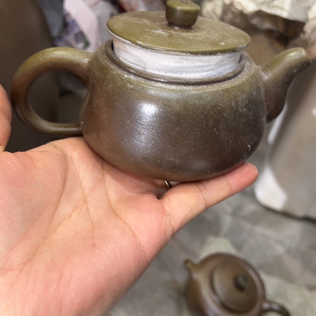贵台龙窑柴烧茶壶30