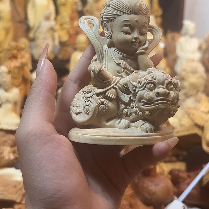 黄杨木黄杨木瑕疵文殊