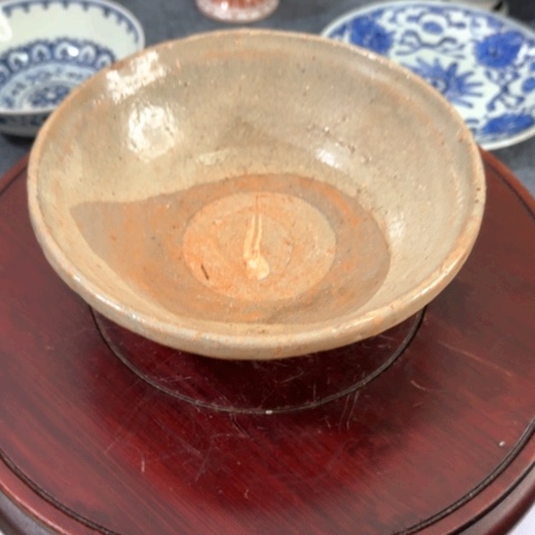 一个全手工制作龙泉碗