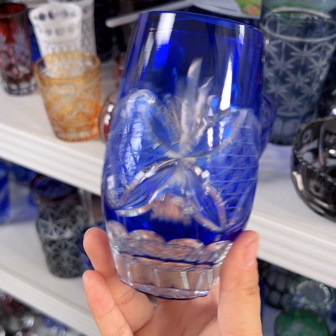 手柄款水晶玻璃如图一个