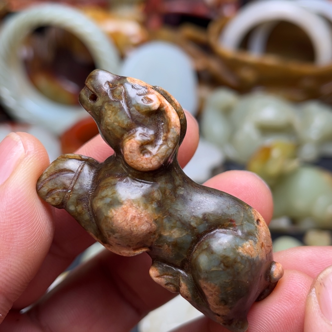 和田玉挂件未镶嵌