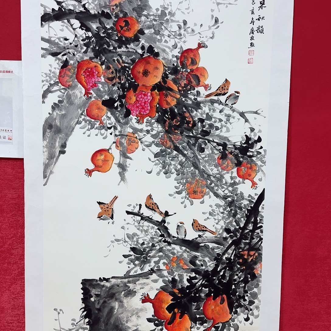 国画经典花鸟系列作品