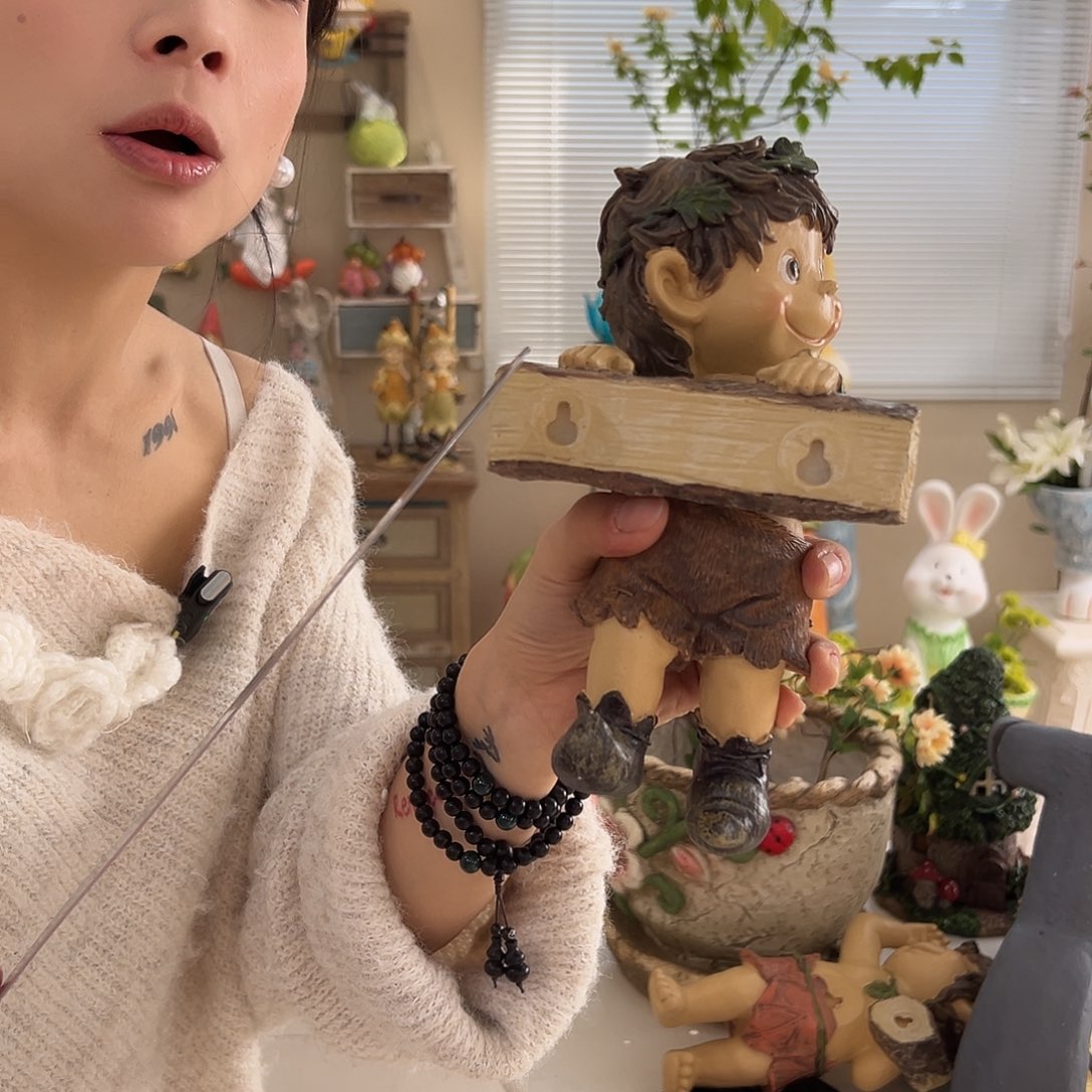 花园摆件红红火火