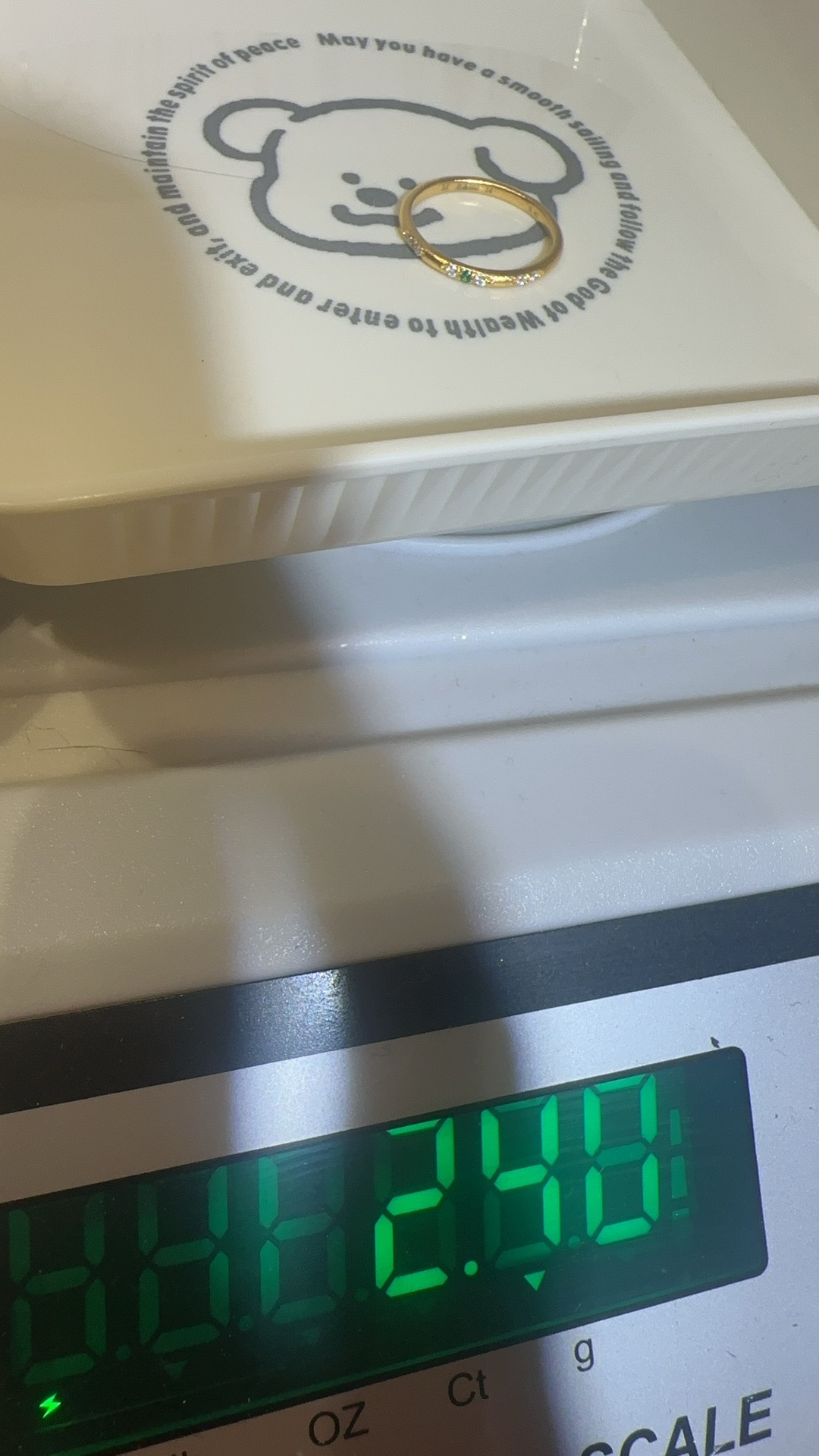 足金精品工艺戒指