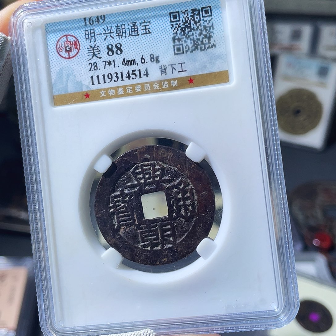 铜小瑶，精品兴朝背工，评级码4514