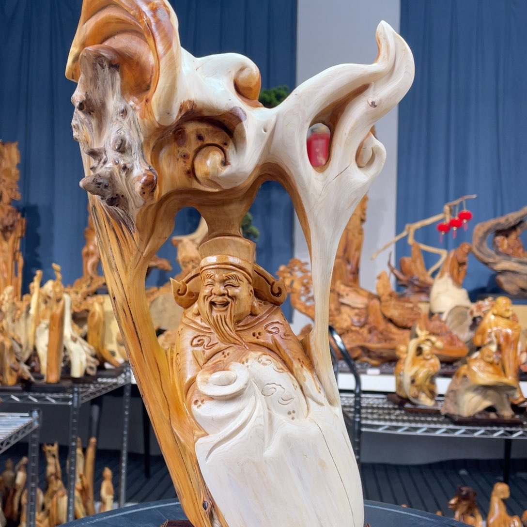 柏木（崖柏）随型摆件