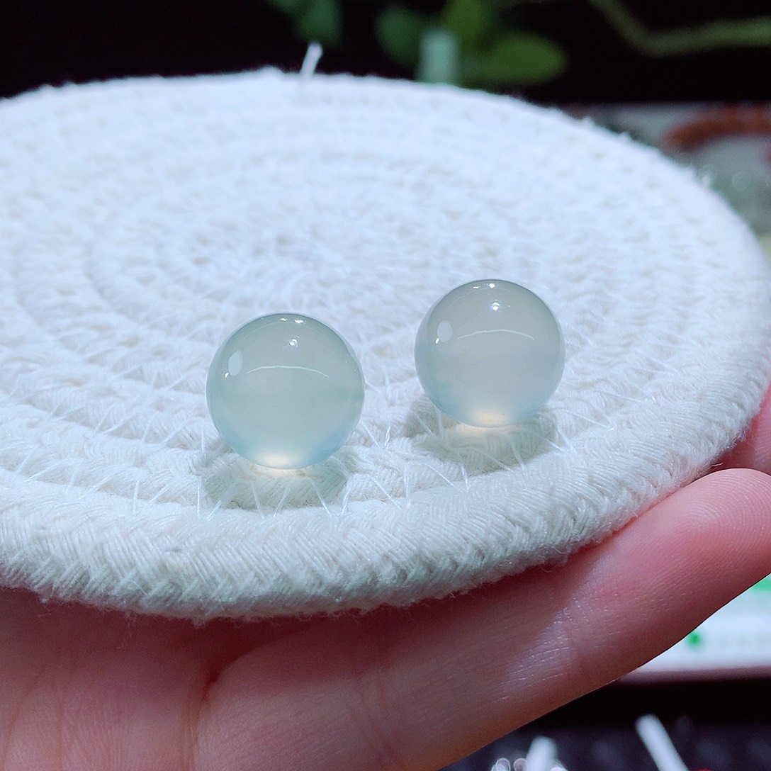 未镶嵌手链翡翠玻璃种炸光卡13+