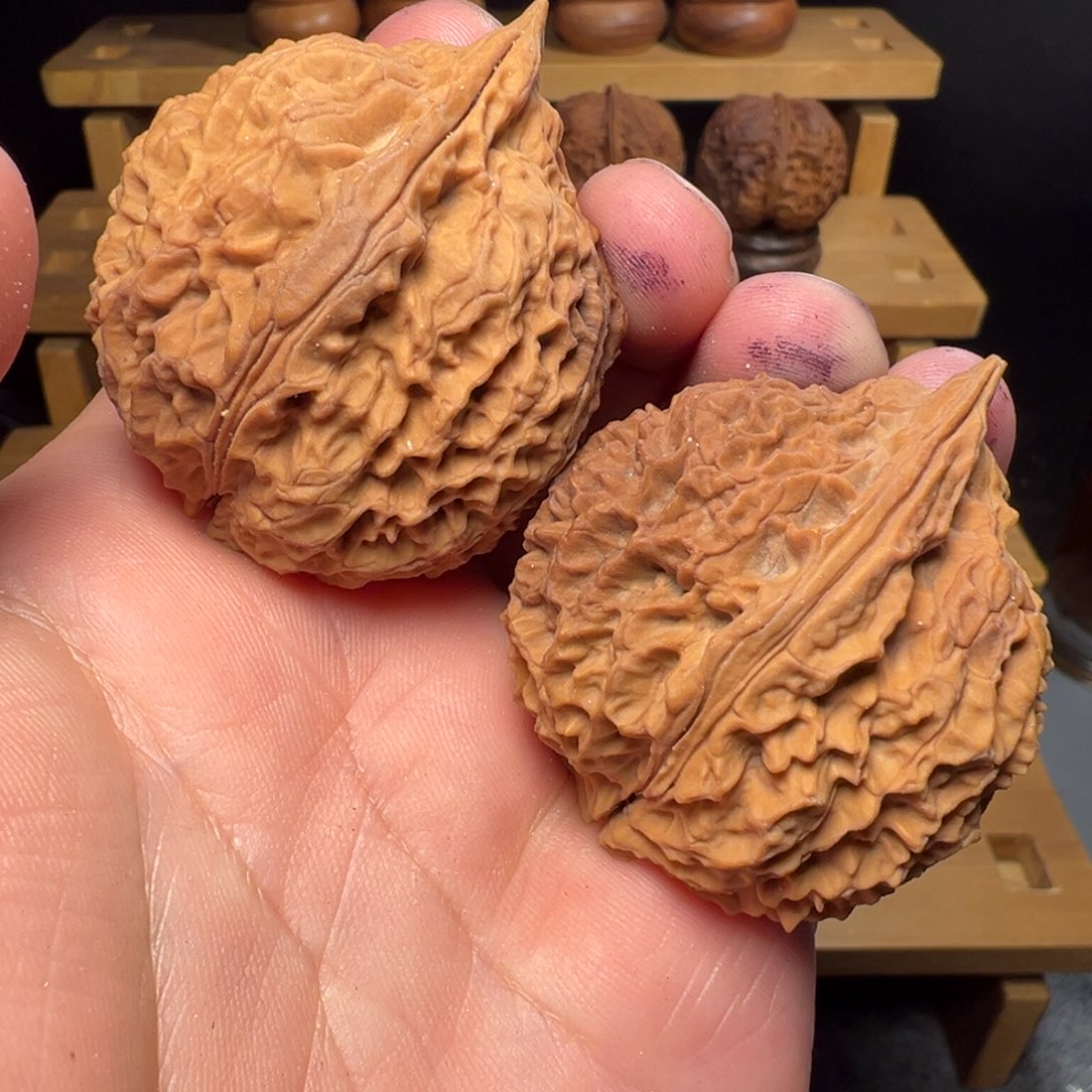 吊坠文玩核桃鸭嘴兽42mm（虚尖）