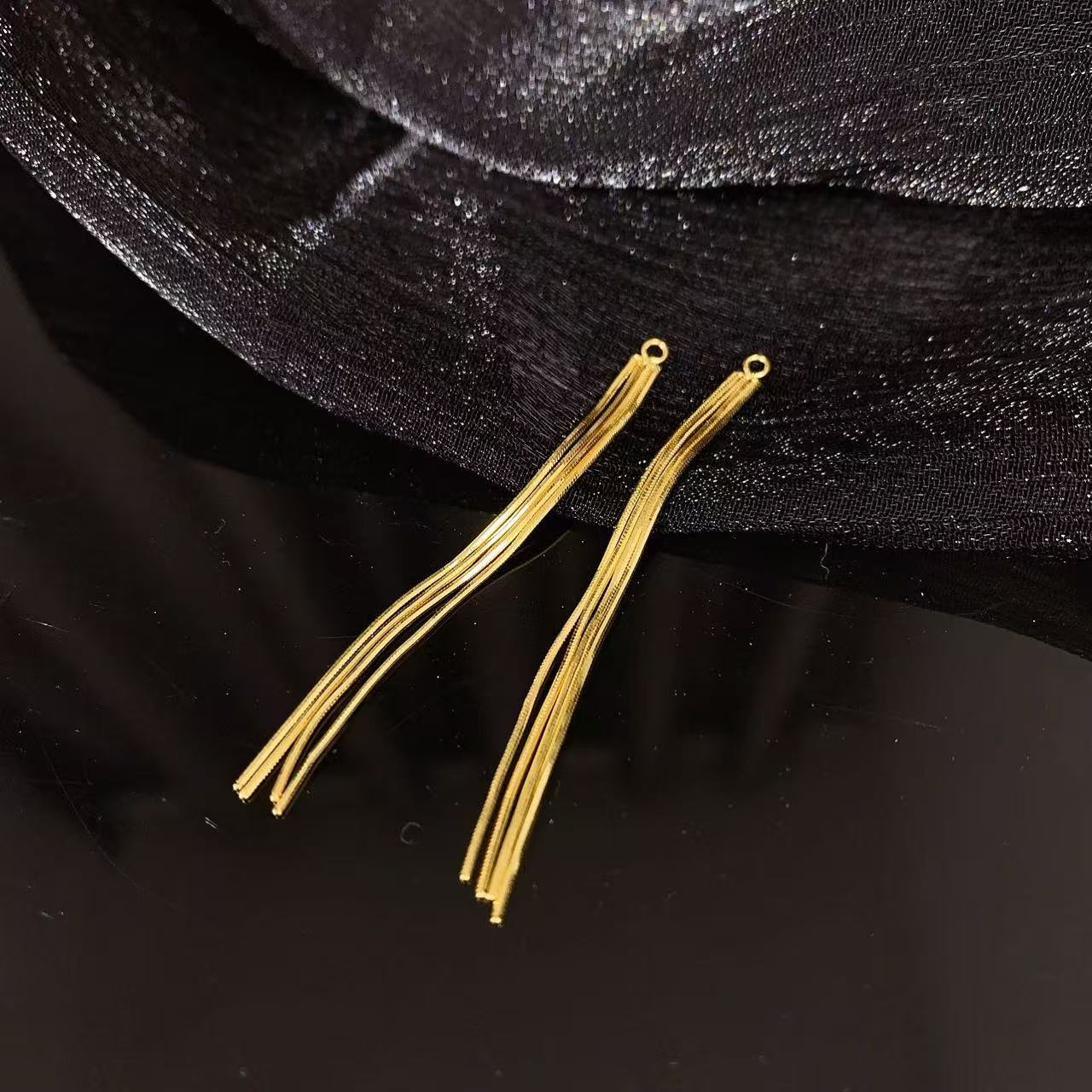 【伟新源】足金999 5G工艺 蛇骨流苏2.86克