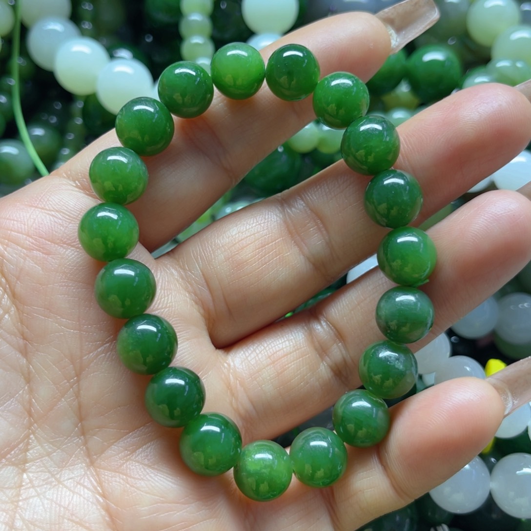 和田玉手链未镶嵌