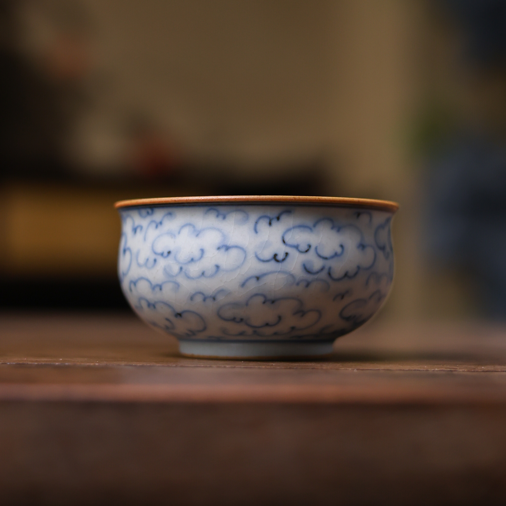 【悦生活】祥云-朴云堂-缸杯-130ml（朴杯0397）