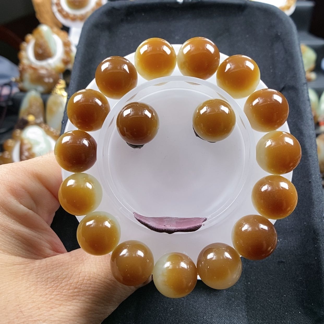 【闪购商品】手链未镶嵌和田玉（糖玉）