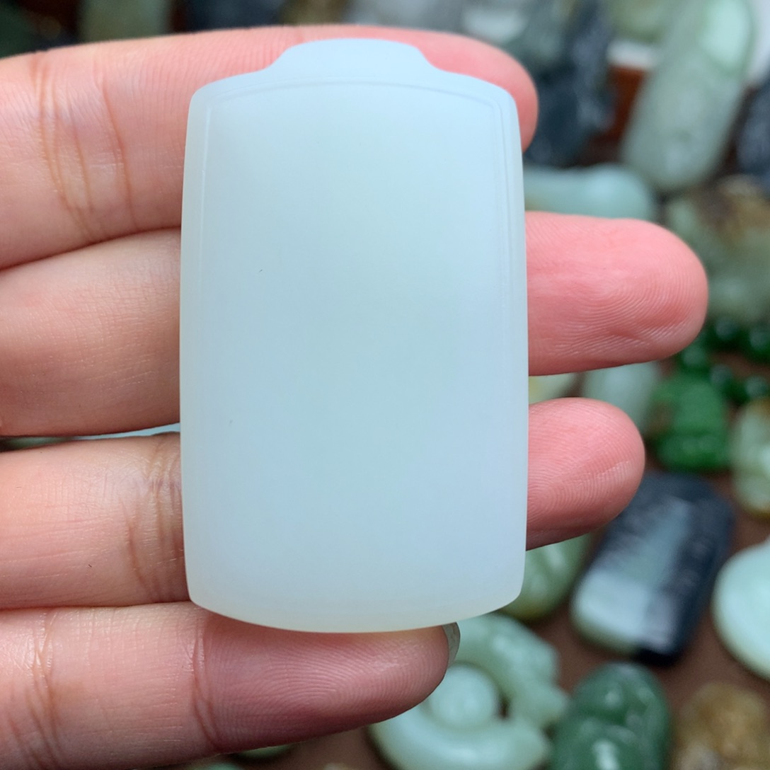 和田玉挂件未镶嵌酒***力