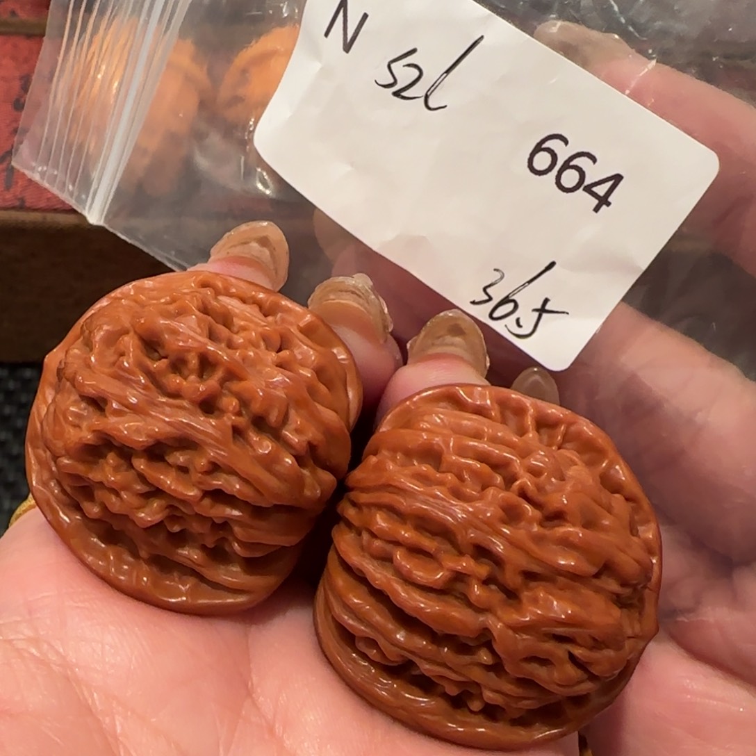 桃核吊坠四座楼36精品