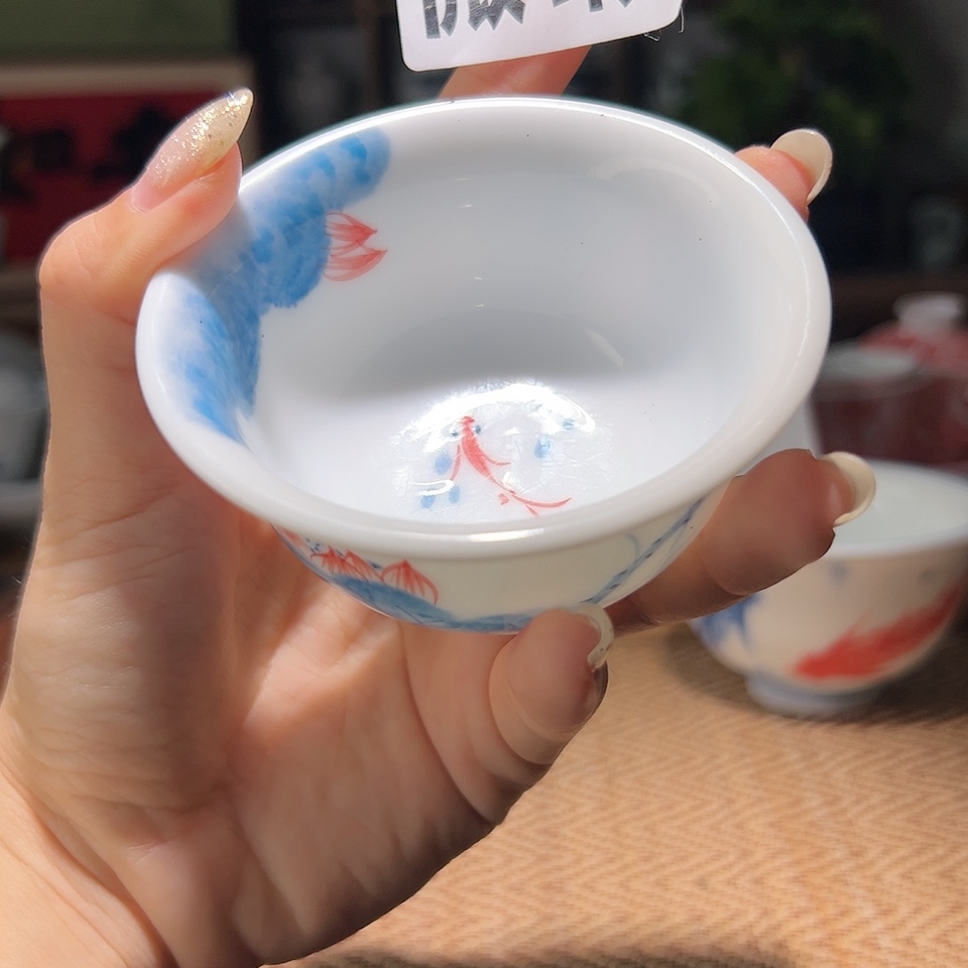 【闪购商品】瑕疵 手绘 压手杯 