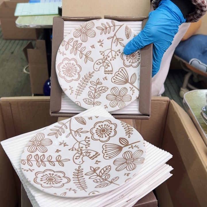 摆件2片一和瓷器默认微瑕