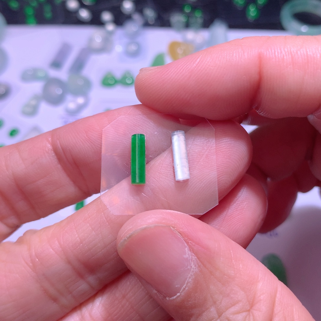 颈饰未镶嵌翡翠无事柱