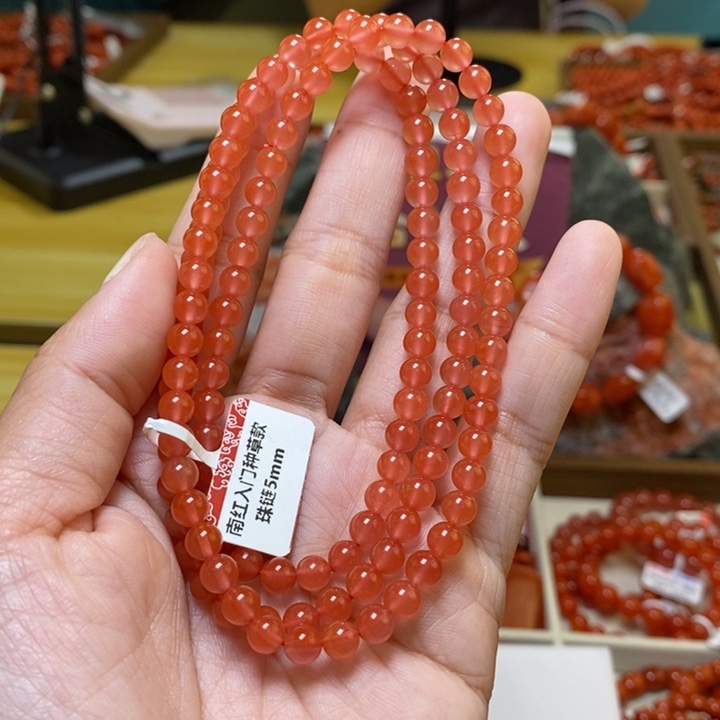 未镶嵌卡5+南红玛瑙