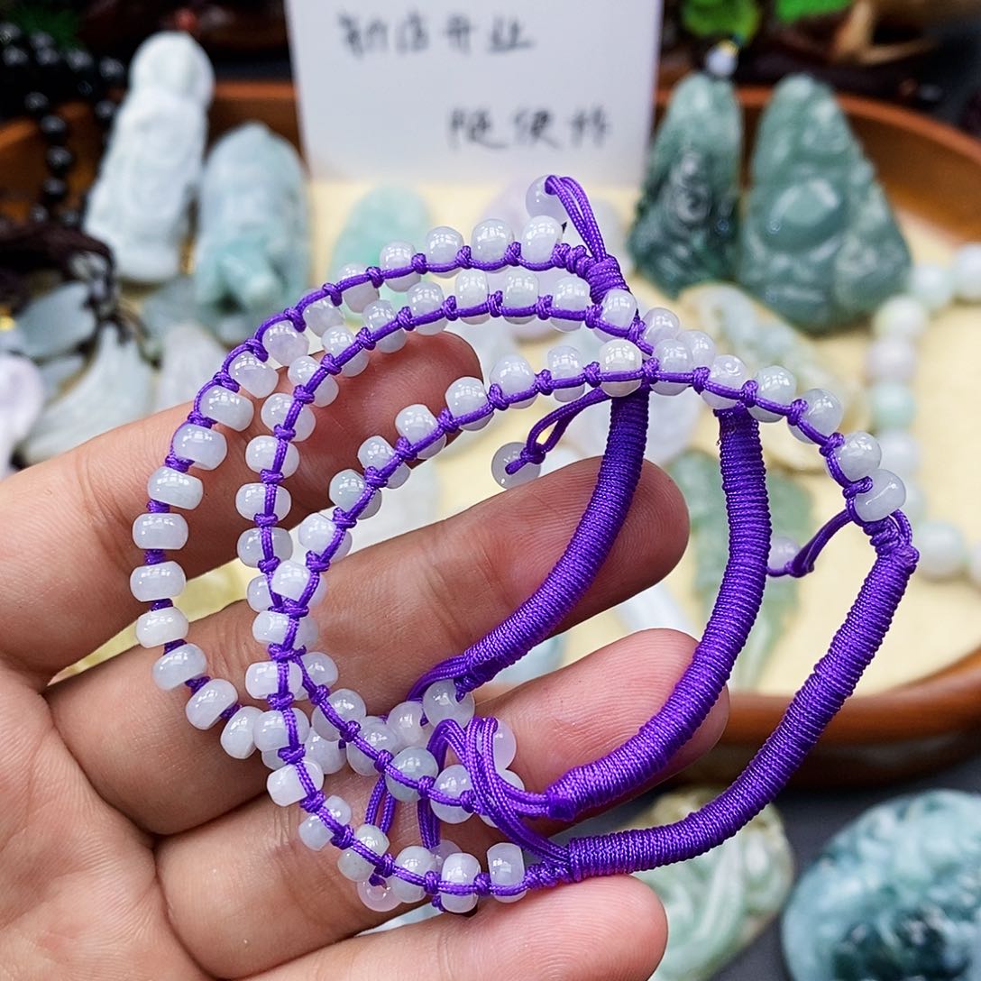 颈饰未镶嵌翡翠随机发