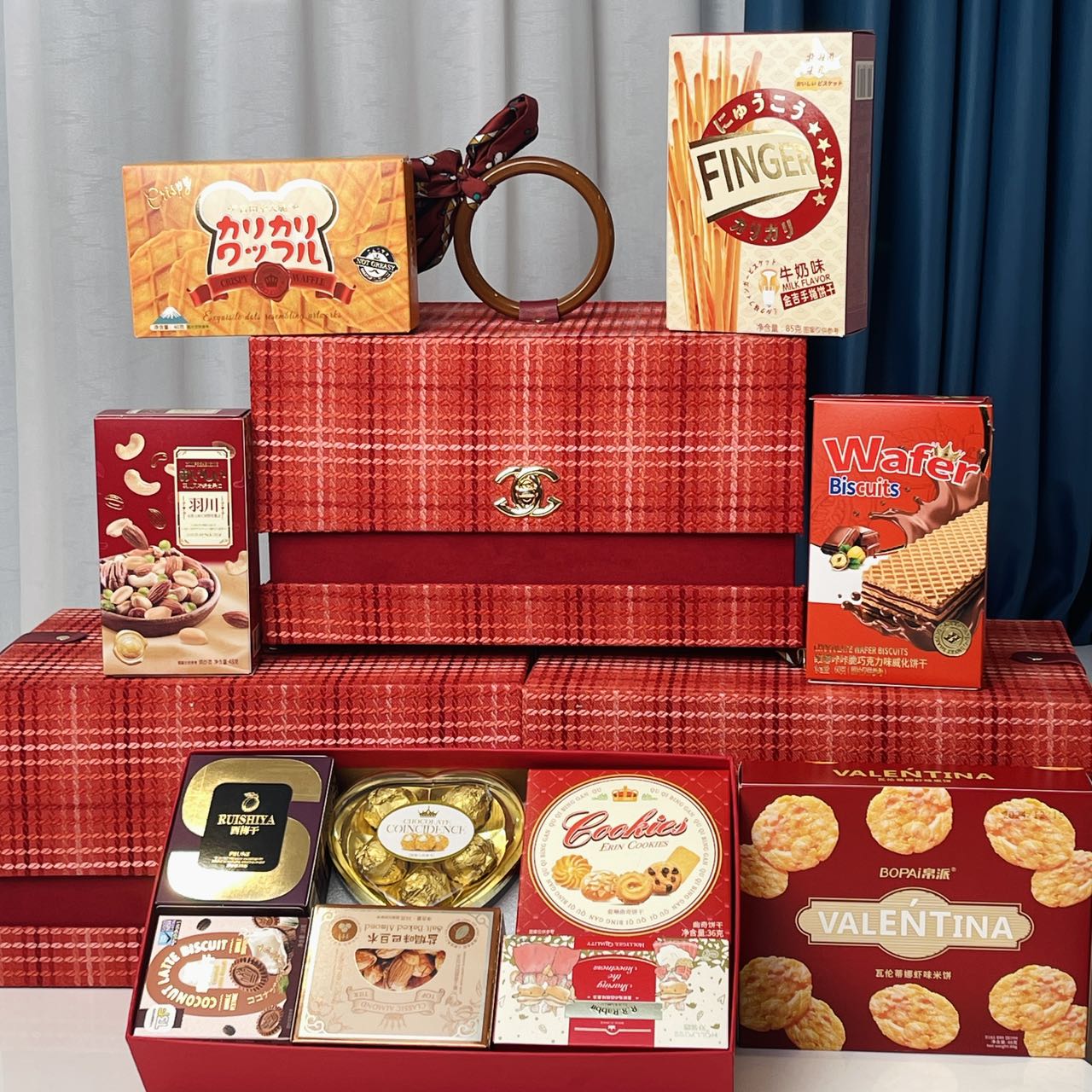 【小香臻礼】坚果礼盒大礼包混合干果元旦新年货送人长辈礼品物