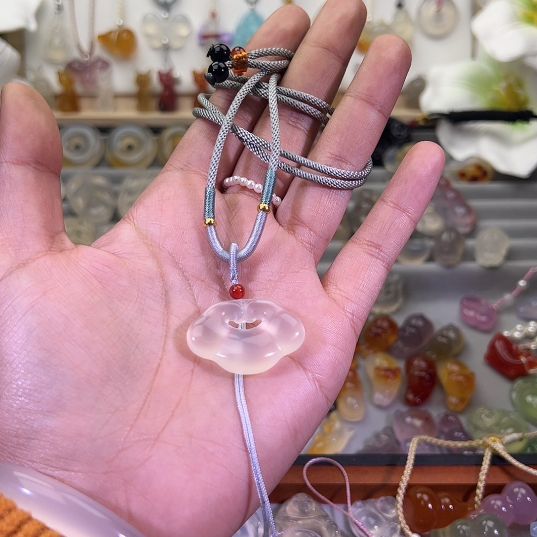 玛瑙/玉髓颈饰未镶嵌秋*