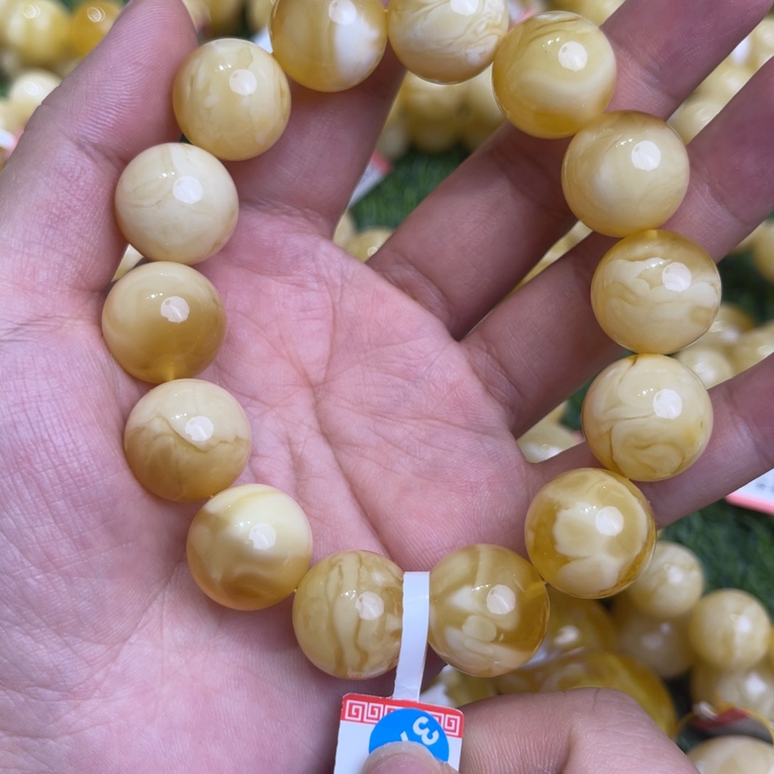 裸石琥珀未镶嵌尺寸15.8