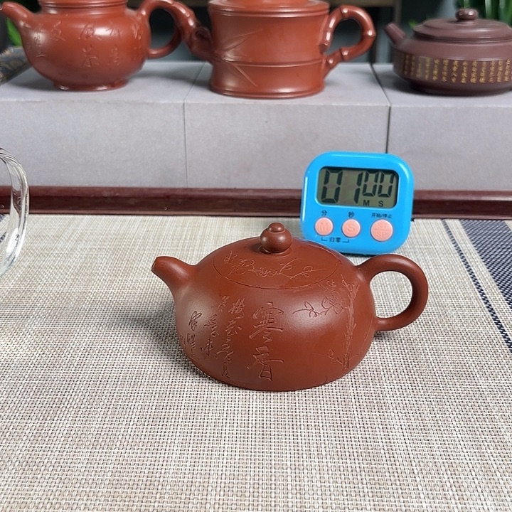 君***陌紫砂茶壶宜兴原矿手工紫砂壶