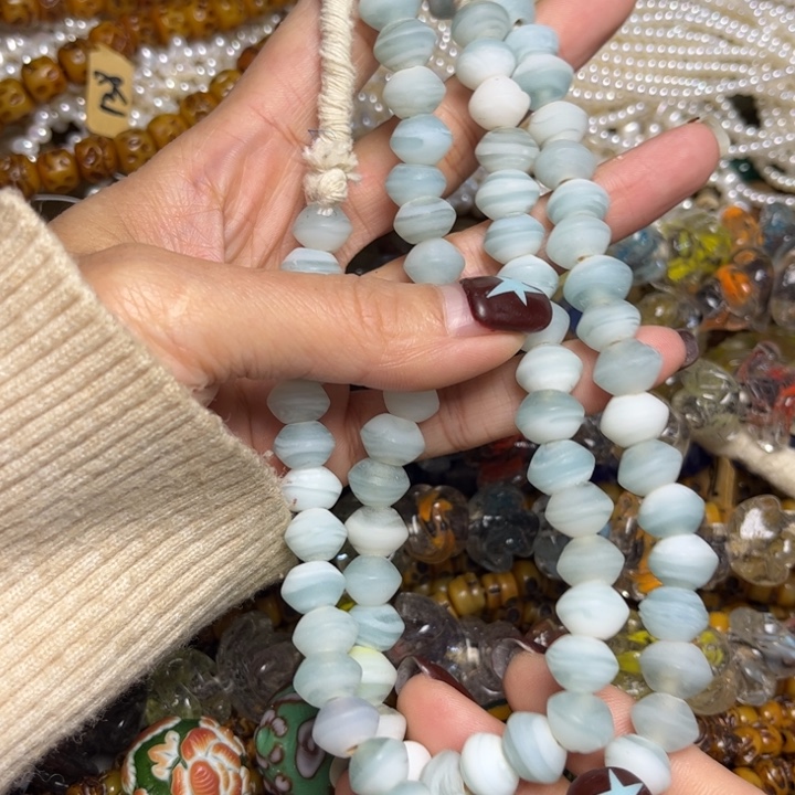 琉璃颈饰5974琉璃一条