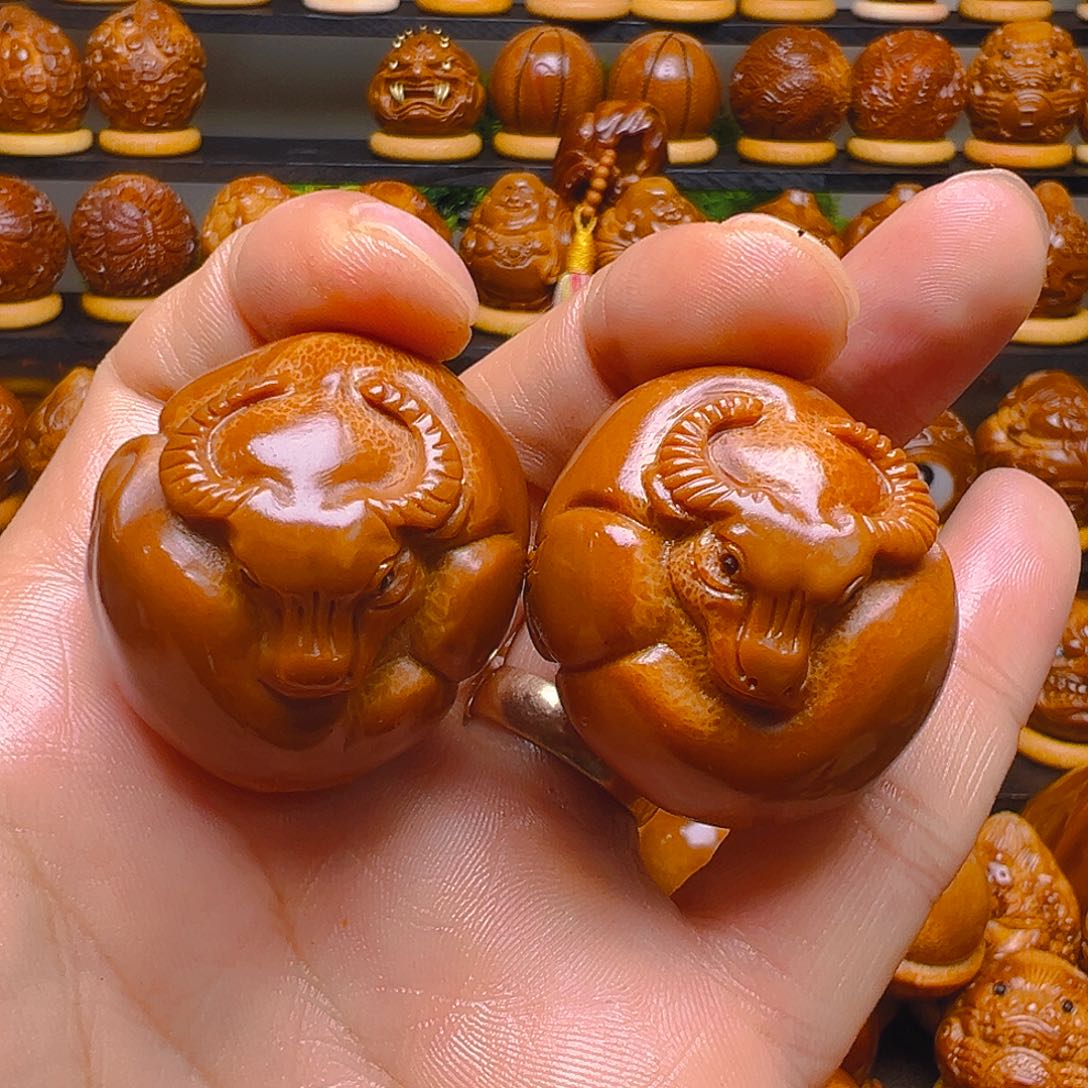 橄榄核手串/手链扭转乾坤一对