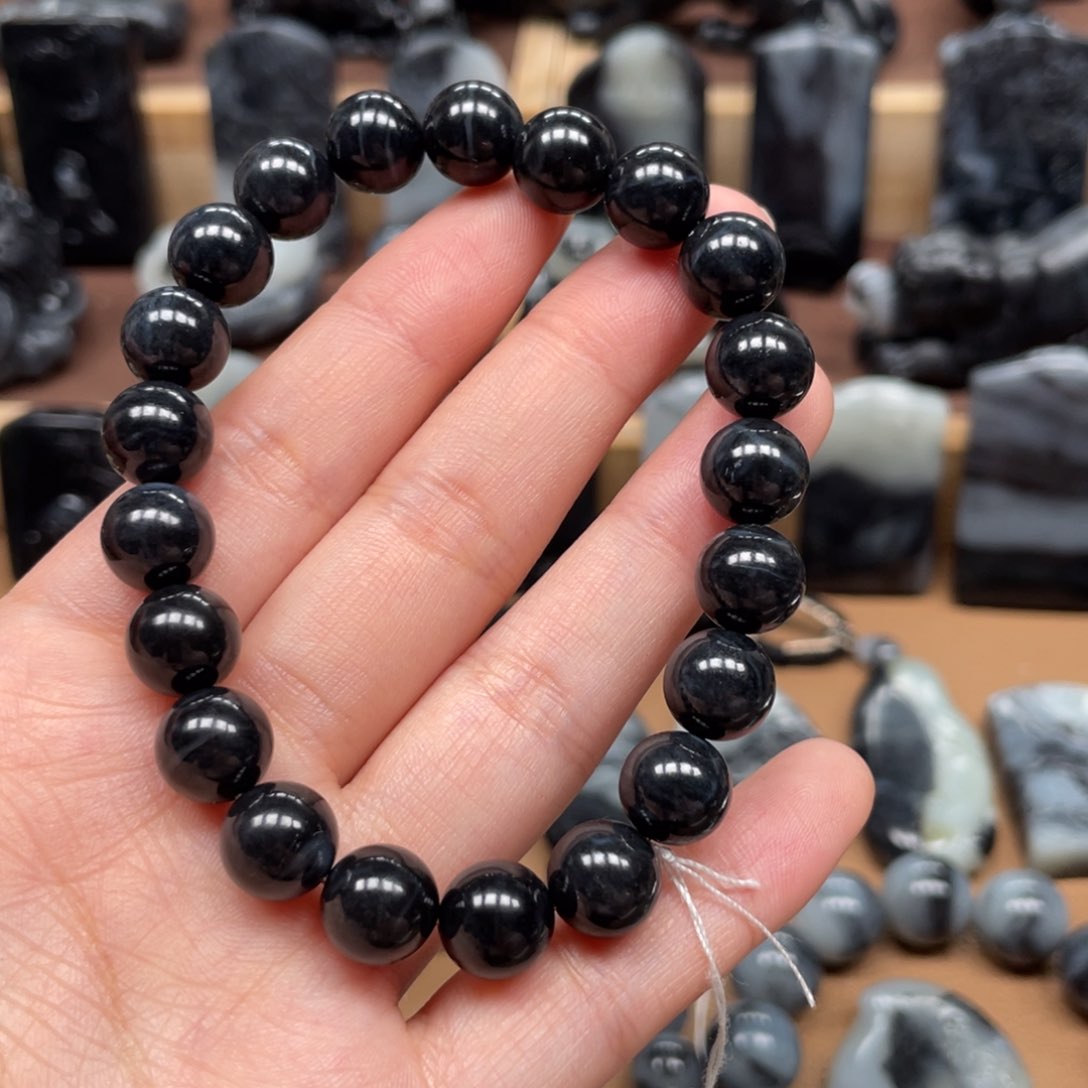 和田玉手链未镶嵌