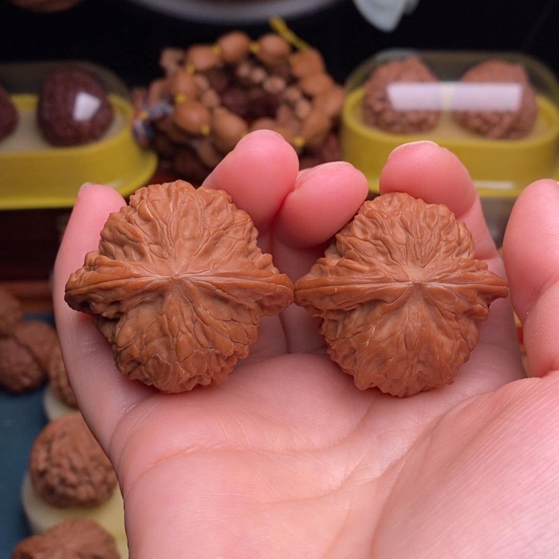 吊坠文玩核桃42磨盘全