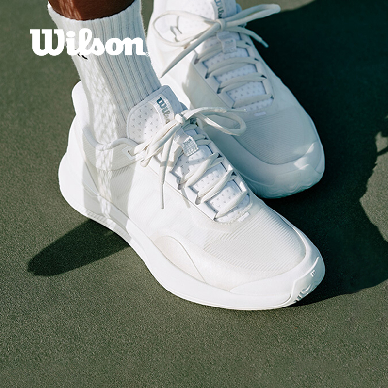 Wilson威尔胜官方2025女士新手初学新派简约耐磨专业运动网球鞋