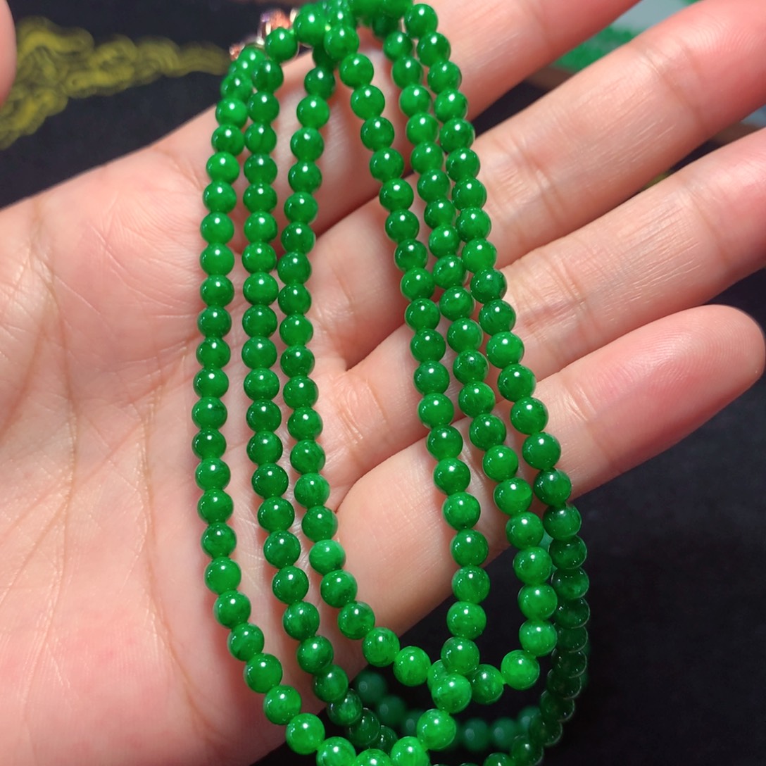 翡翠未镶嵌颈饰缅甸翡翠