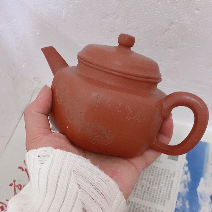紫砂茶杯宜兴紫砂全手工制作