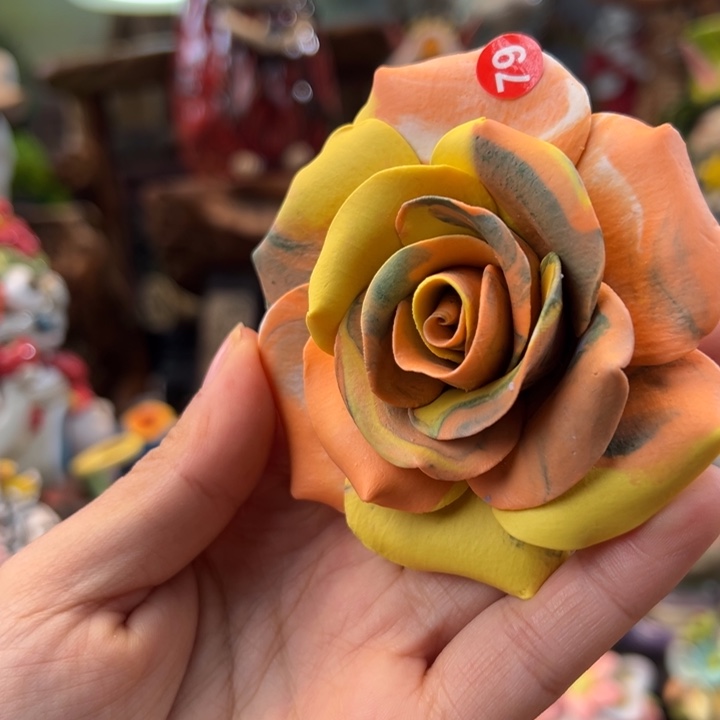 陶摆件小镇青花每日有新品