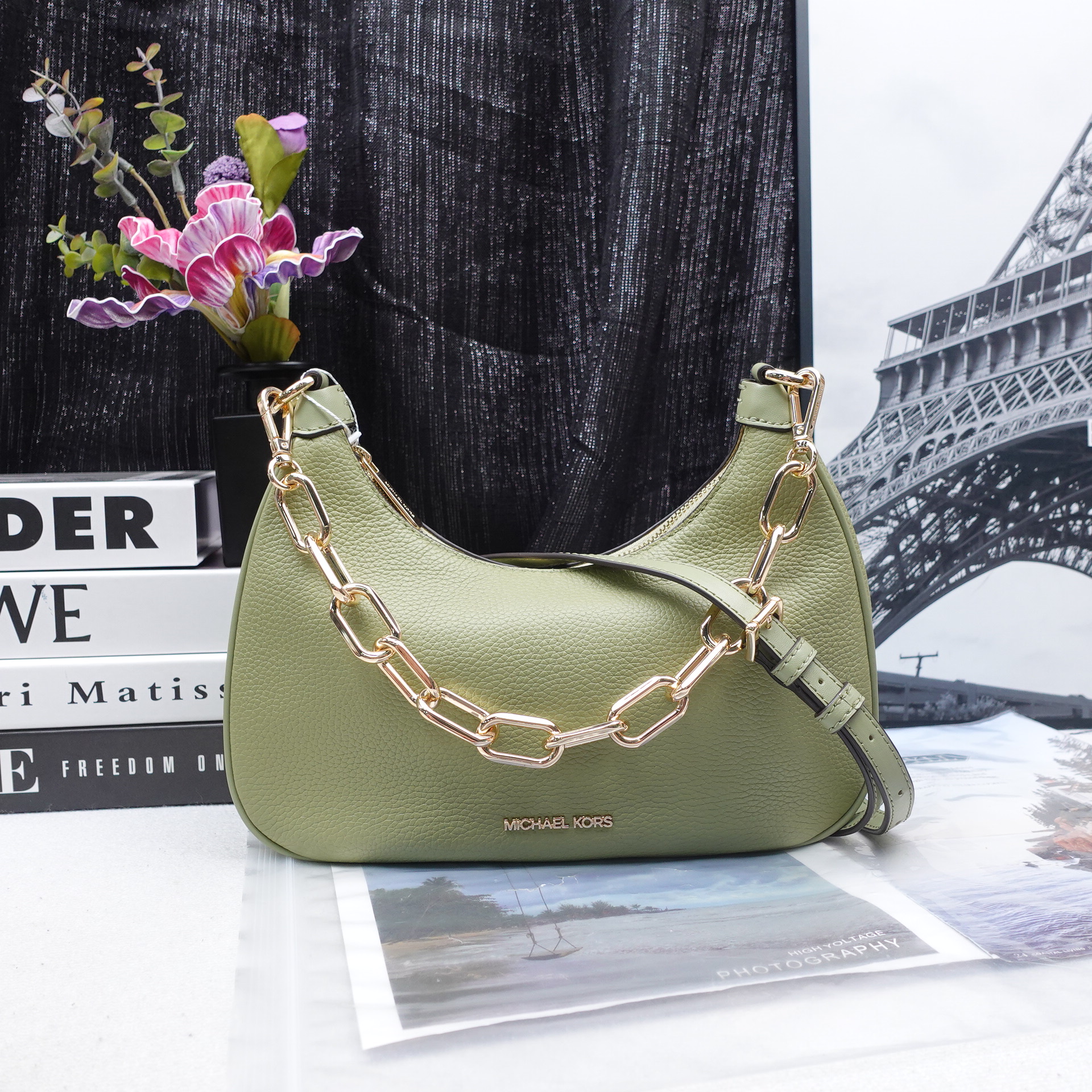 95新 MICHAEL KORS/迈克高仕 单肩包/T10230327