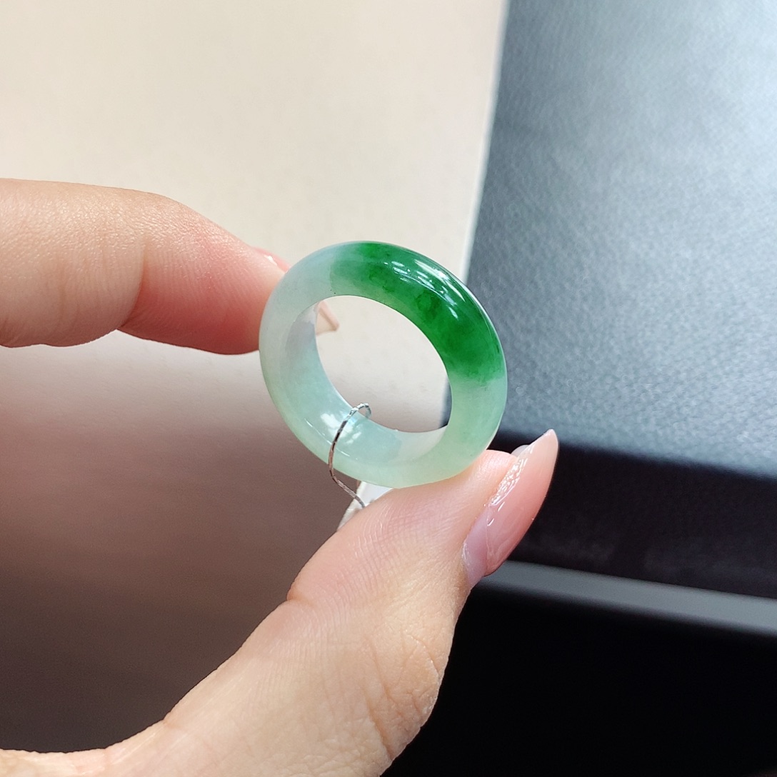 未镶嵌戒指翡翠12号