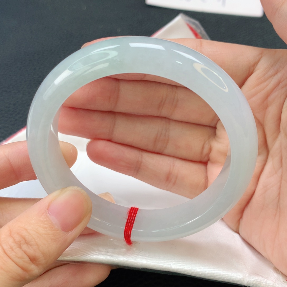 翡翠手镯未镶嵌缅甸57