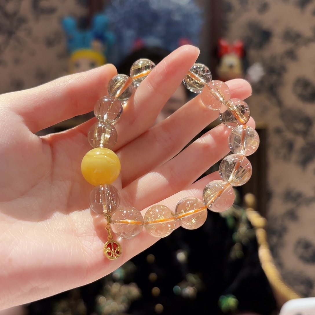 水晶手链未镶嵌手串