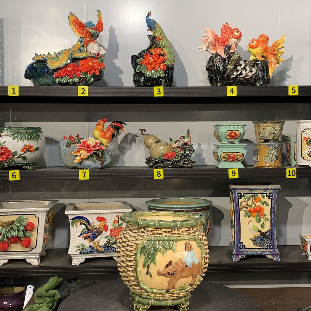 依****高温烧制石湾花盆