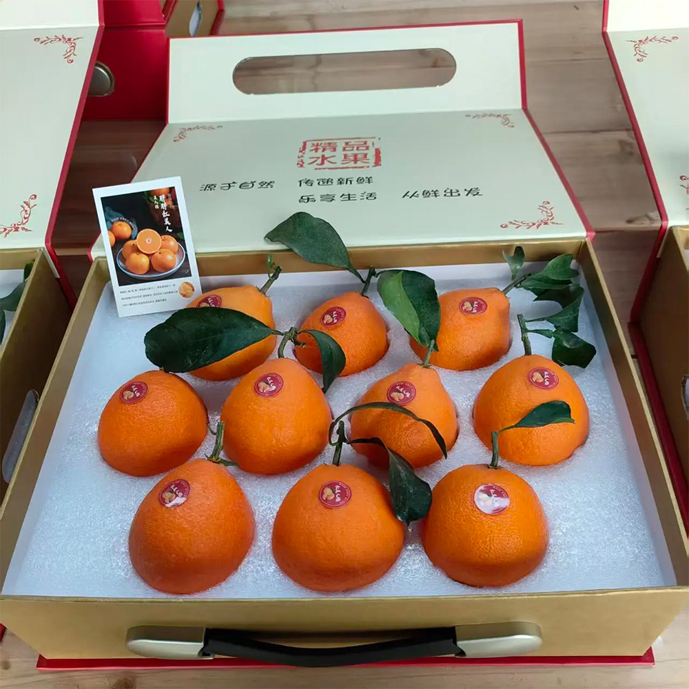 现摘正宗【果王5斤装】象山红美人柑橘新鲜特产水果礼盒