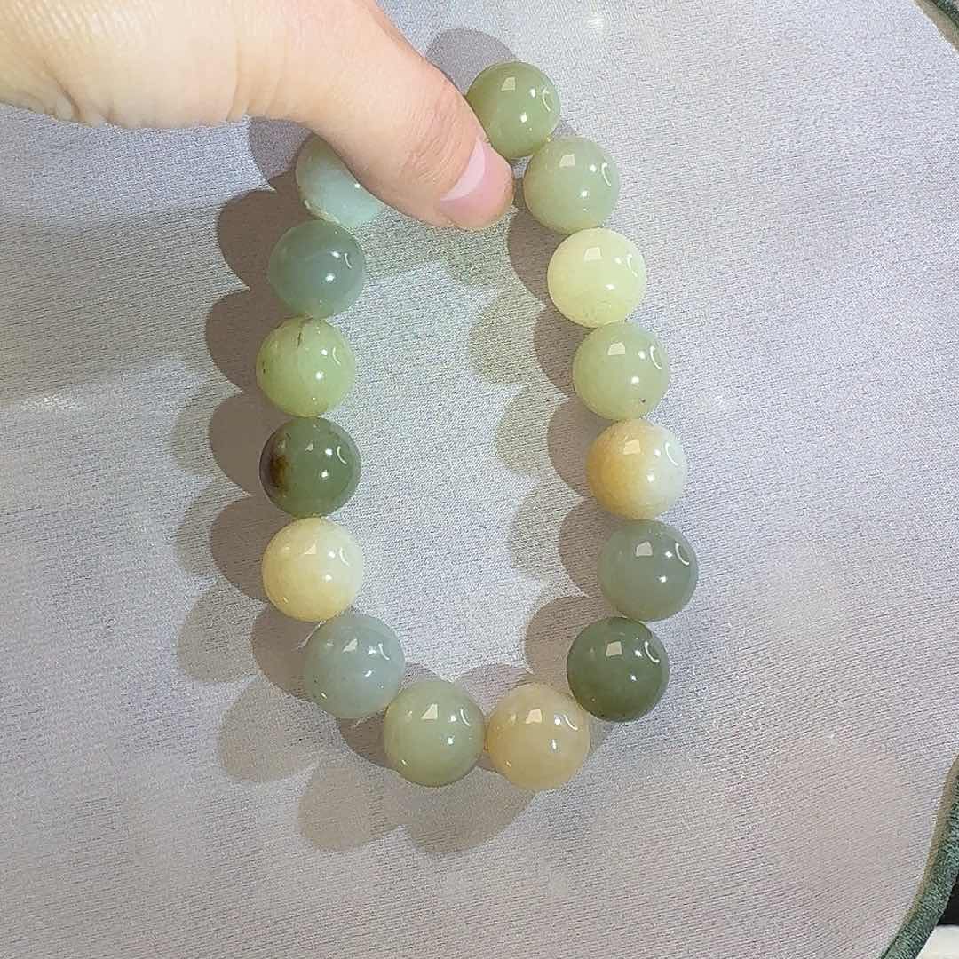 和田玉颈饰未镶嵌14多宝新疆