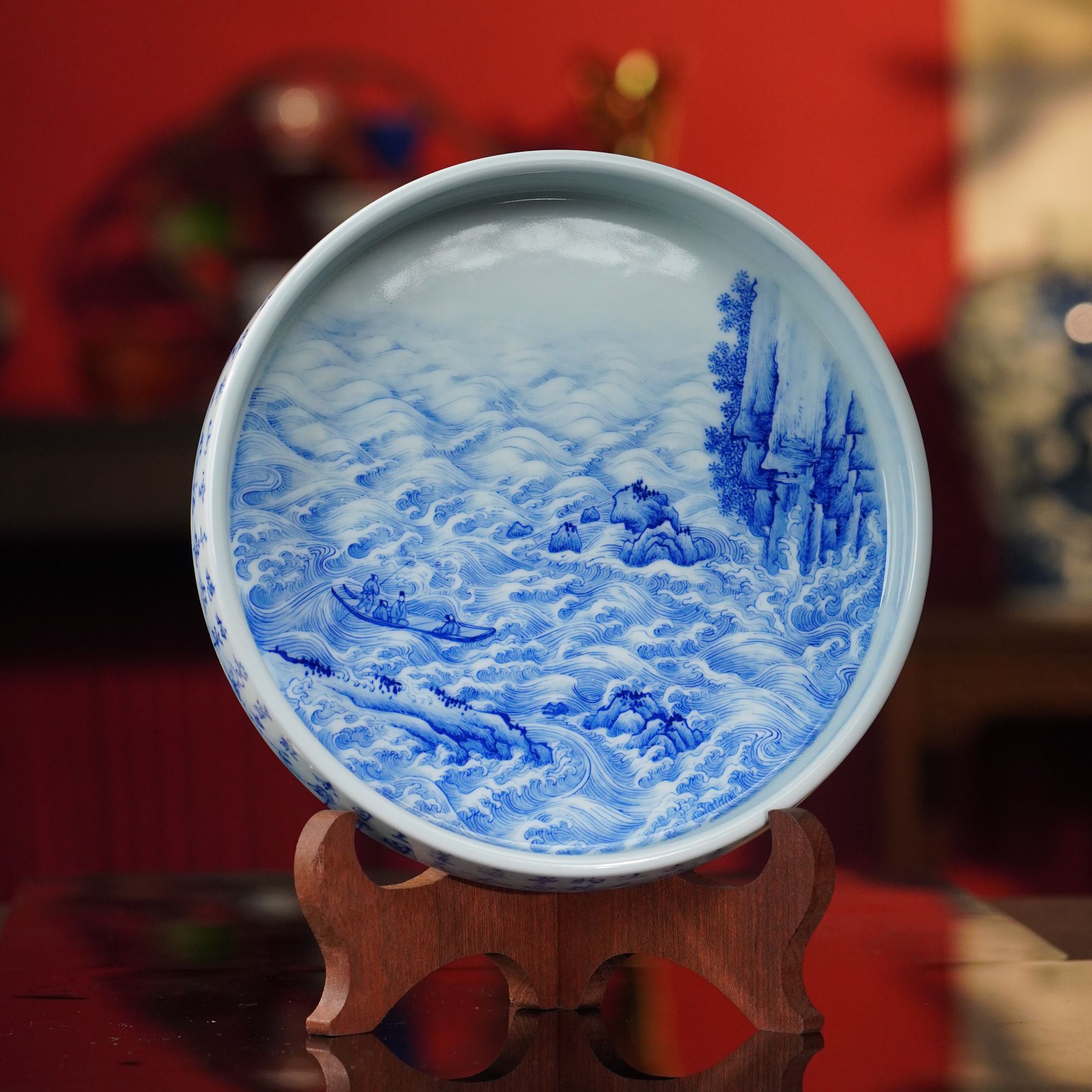 云山片玉 赤壁立沿壶承