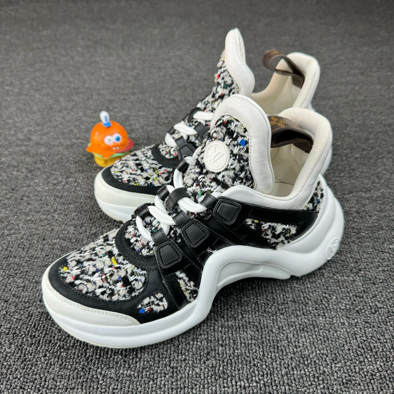 95新 LouisVuitton/路易威登 编织老爹鞋 尺码：36码 HB721