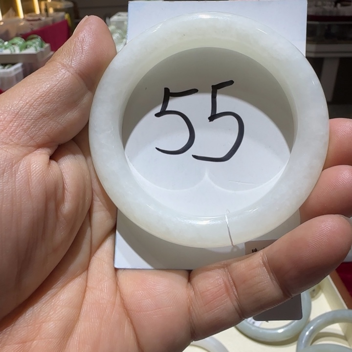 和田玉未镶嵌手镯656